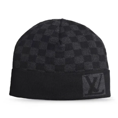  Louis Vuitton Clothes  Petit Damier Beanie 01
