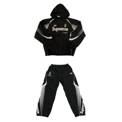 Supreme Umbro Track Suit Black 01