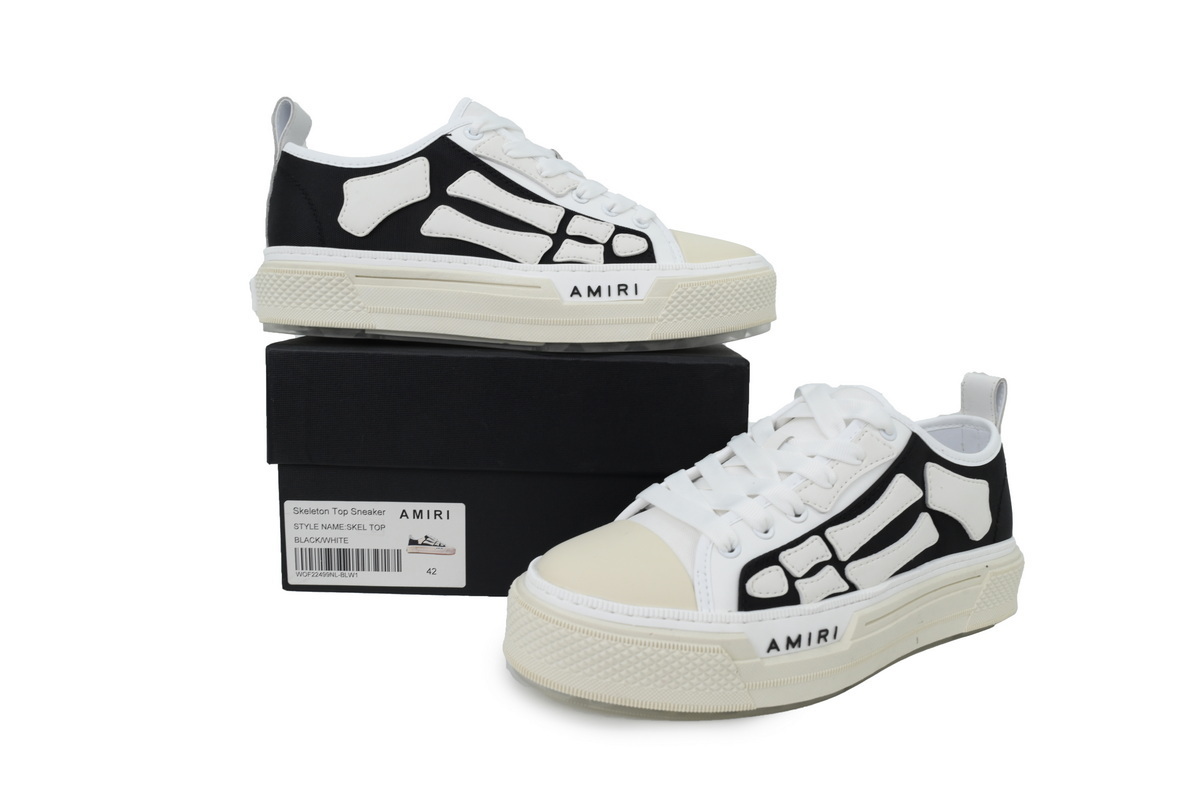AMIRI Sneakers Bone Black