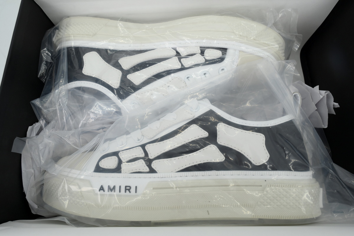 AMIRI Sneakers Bone Black