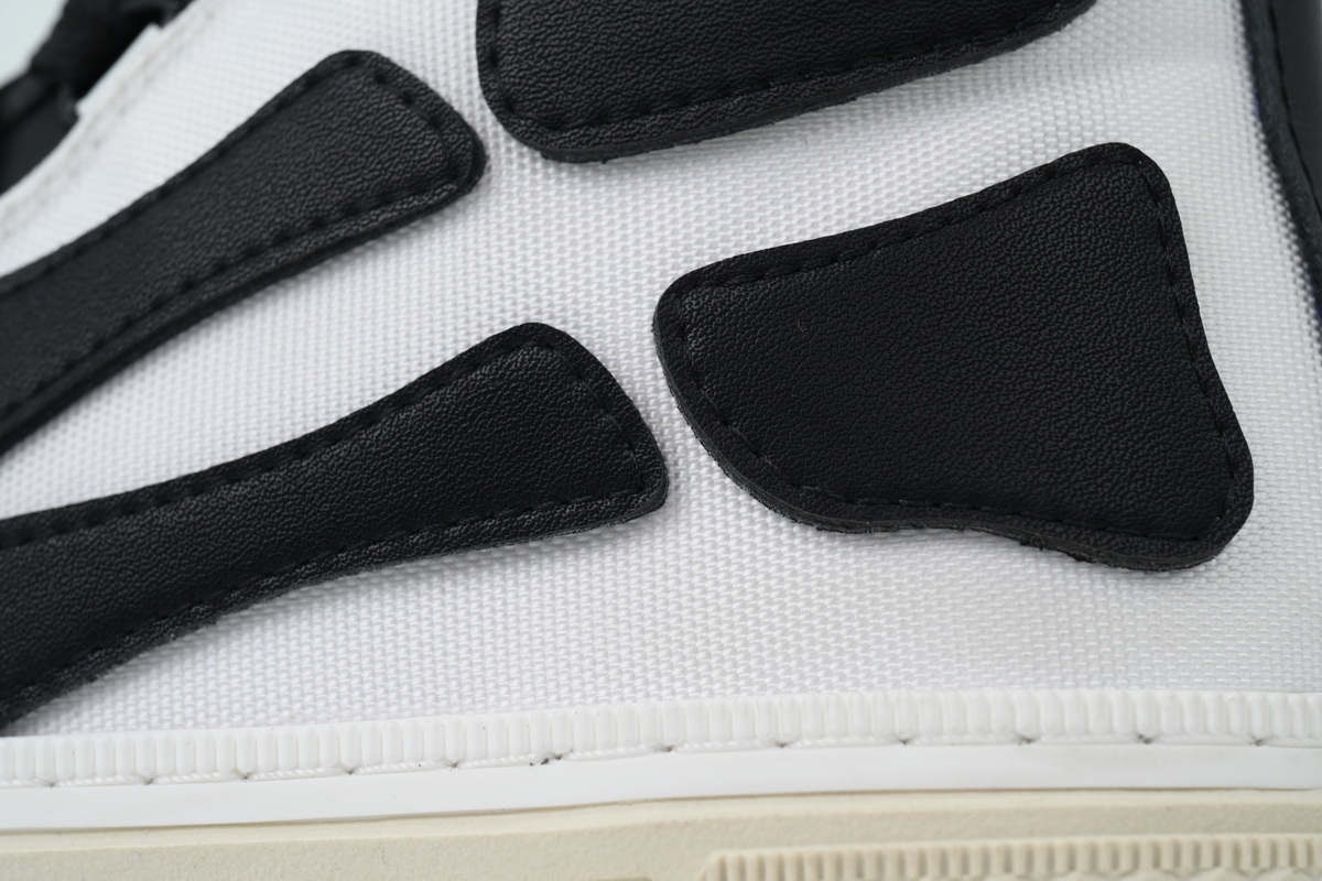AMIRI Sneakers  High-top Canvas Sneakers White Black