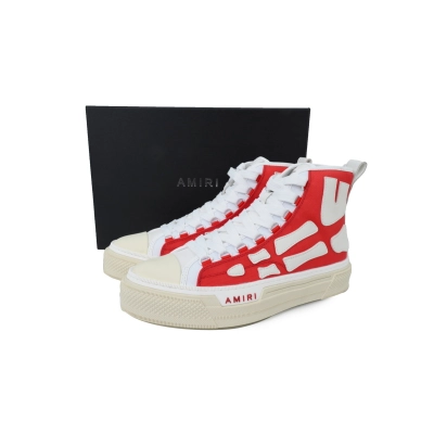 AMIRI Sneakers  High-top Canvas Sneakers Red 02