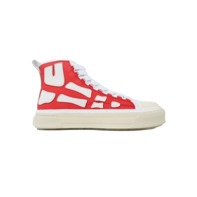AMIRI Sneakers  High-top Canvas Sneakers Red 01