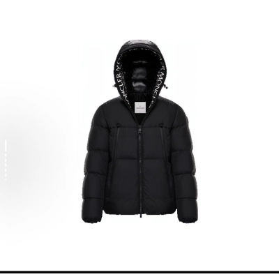 Moncler Montcla Series Down Jackets Men Black  0911B56900C0300999 01