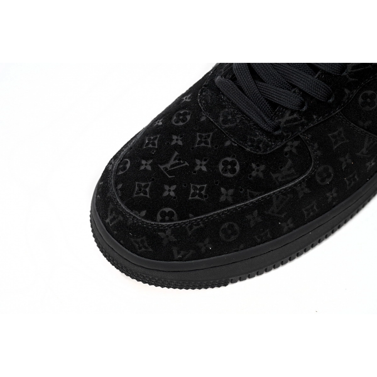 Louis Vuitton x Nike Air Force 1 Low All Black 1A9VD7