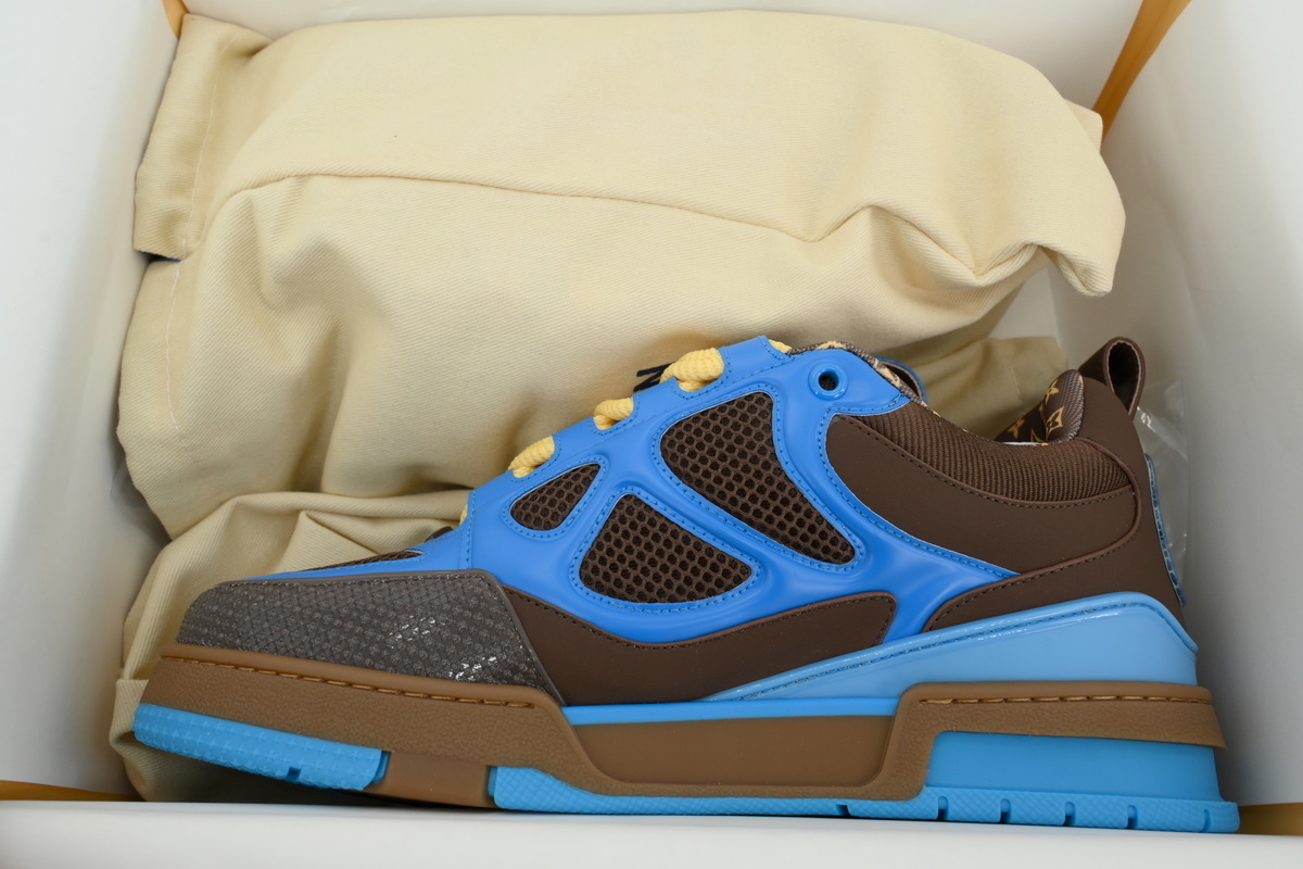 LOUIS VUITTON Blue Coffee