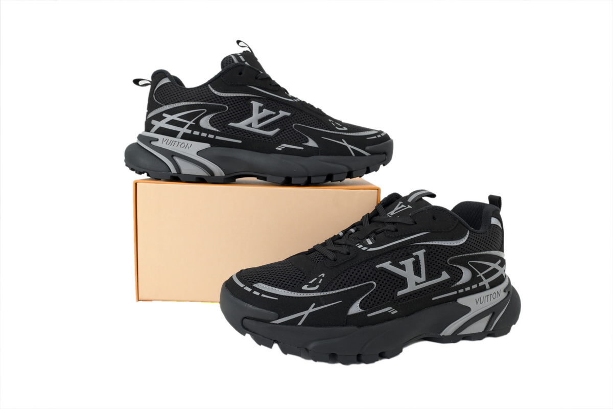 Louis Vuitton Tatic Runner Sneaker Black
