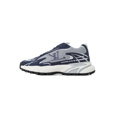 Louis Vuitton Tatic Runner Sneaker Blue 01