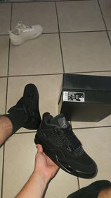  Air Jordan 4 Retro “Black Cat” CU1110-010(Top Quality) review Alicee 01