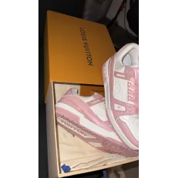 Louis Vuitton Trainer  Rose Pink review ricardo perez