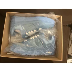 Louis Vuitton Trainer All Blue Embossing 1AARFG review M.W