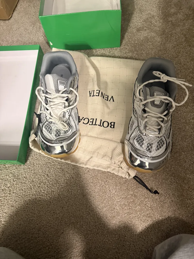 Bottega Veneta Orbit Silver  Reps review qqub 00