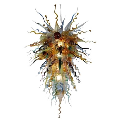 Large Chandeliers For High Ceilings Chihuly Style Chandelier (Multi Colors) 01