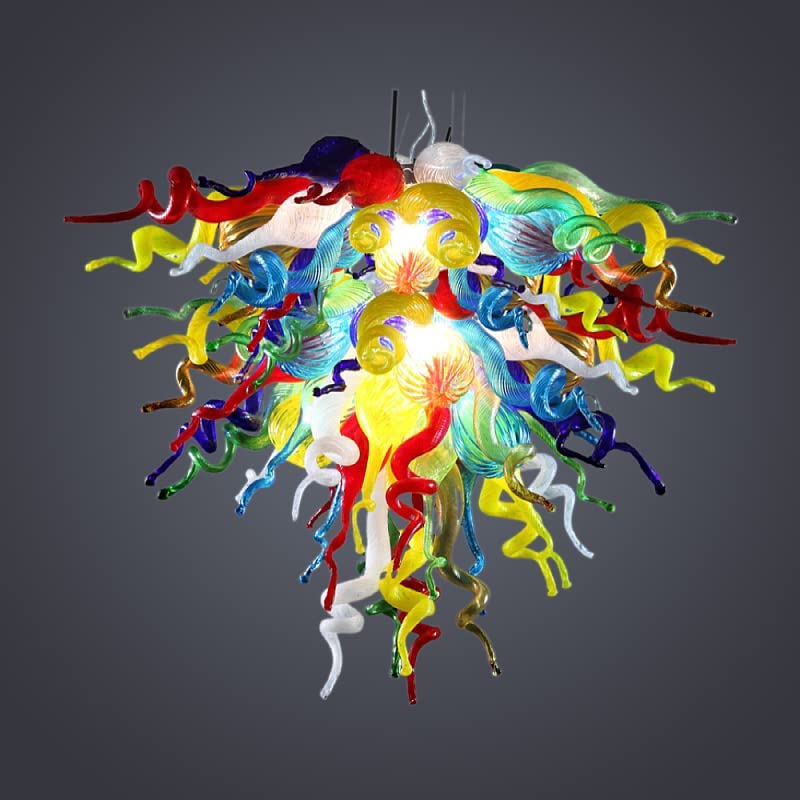 Chihuly Glass Chandelier Hand Blown Glass Chandelier (Multi Colors)