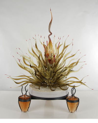 Phototropism Hand Blown Glass Table Lamp
