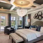 Bubble Glass Ceiling Light Talia Style Small Size