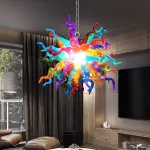 Chihuly Style Chandelier Murano Glass Light Pendant (Multi Colors)