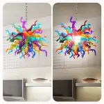 Chihuly Style Chandelier Murano Glass Light Pendant (Multi Colors)