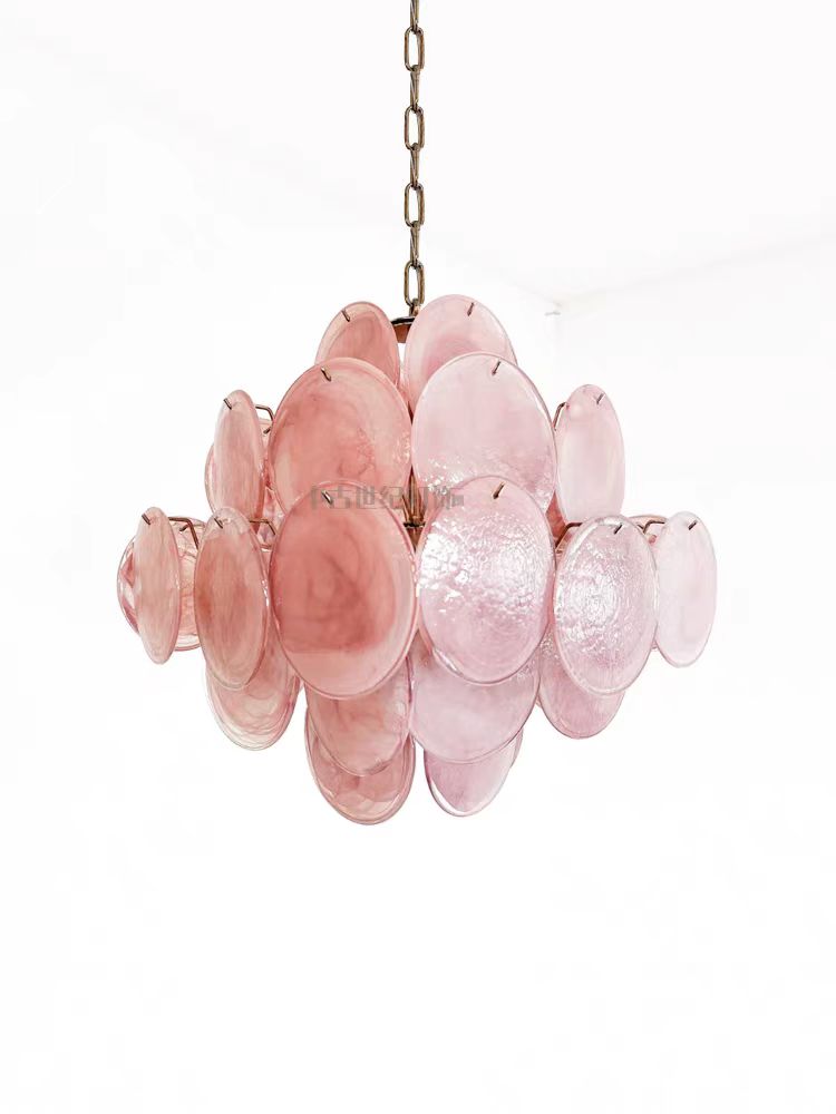 Blown Glass Lamps Murano Style Murano Glass Pink 