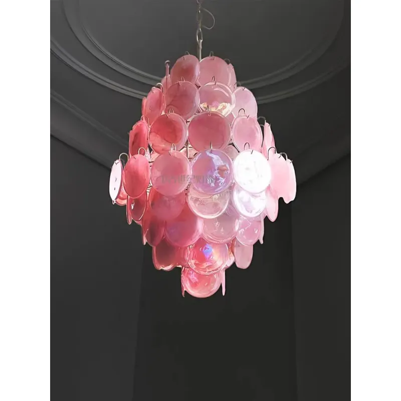 Blown Glass Lamps Murano Style Murano Glass Pink 