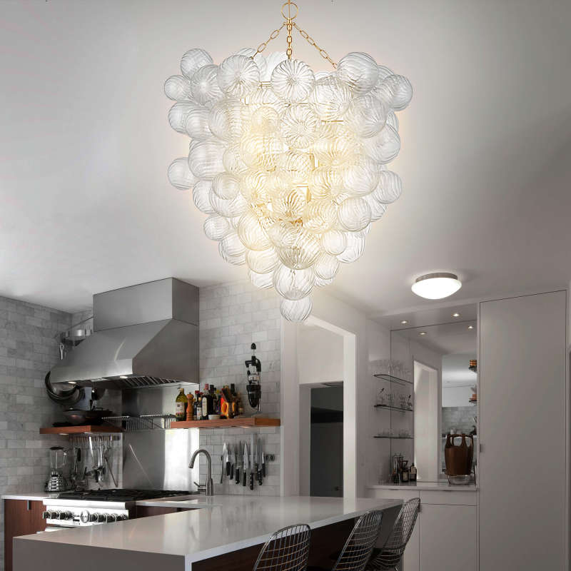 Glass Bubble Light Fixture Big Bubble Chandelier