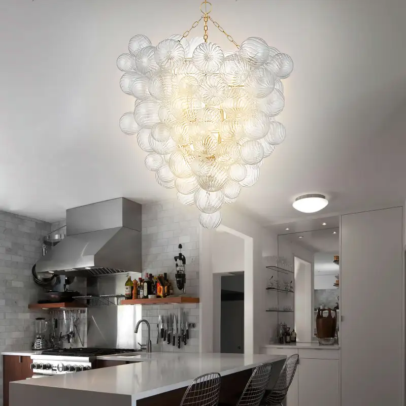 Glass Bubble Light Fixture Big Bubble Chandelier