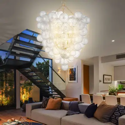 Glass Bubble Light Fixture Big Bubble Chandelier 02