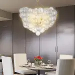 Modern Bubbles Chandelier Blown Glass Chandelier