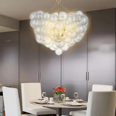 Modern Bubbles Chandelier Blown Glass Chandelier 02