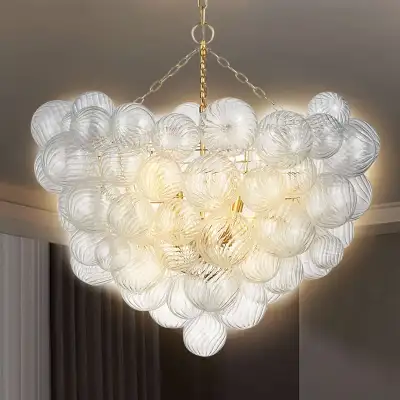Modern Bubbles Chandelier Blown Glass Chandelier 01