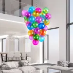 Glass Bubble Chandelier Chihuly Style Chandelier(Colorful)