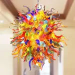 Large Modern Chandeliers For High Ceilings Chihuly Style Chandelier (Multi Colors)