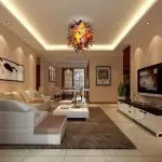 Large Modern Chandeliers For High Ceilings Chihuly Style Chandelier (Multi Colors)