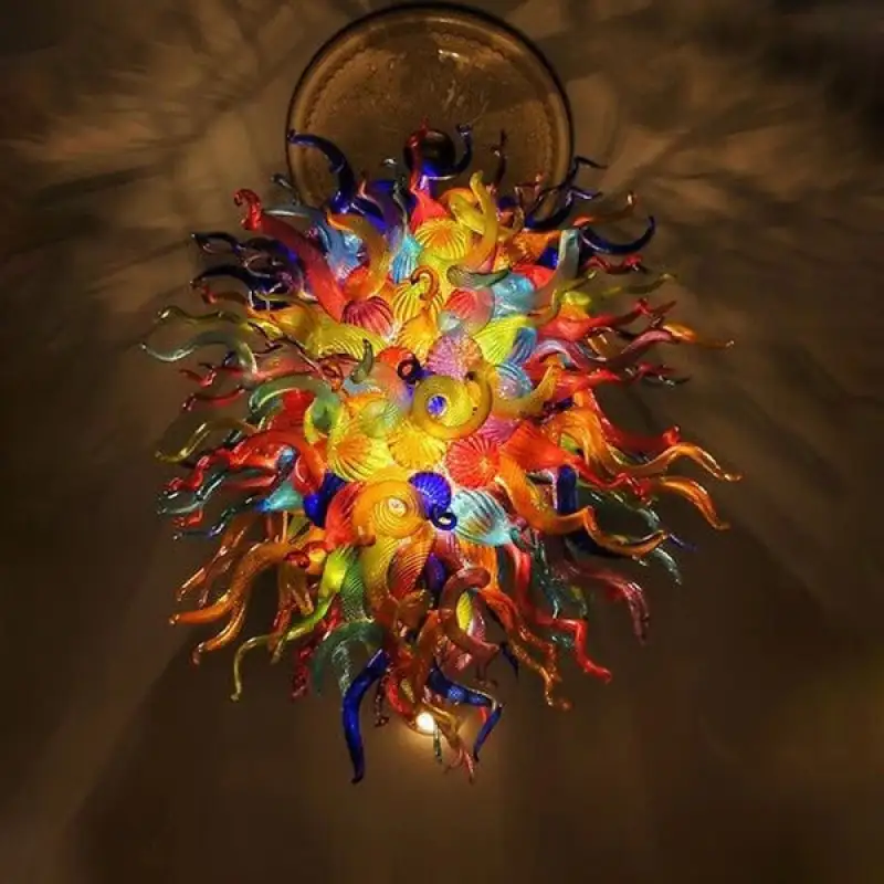 Large Modern Chandeliers For High Ceilings Chihuly Style Chandelier (Multi Colors)