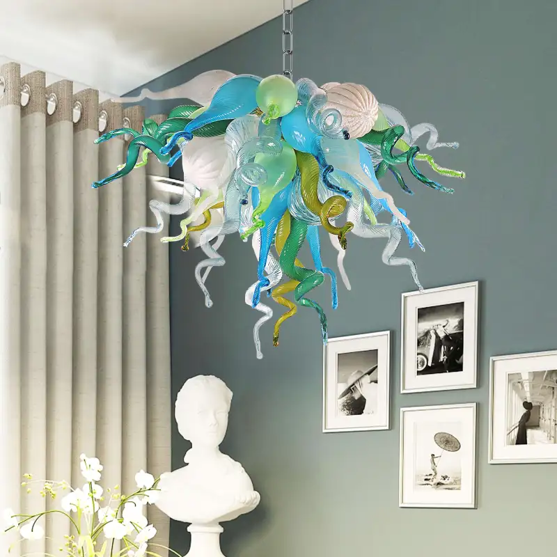 Chihuly Style Chandelier Hand Blown Glass Chandelier(Multi Colors)