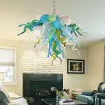 Chihuly Style Chandelier Hand Blown Glass Chandelier(Multi Colors)