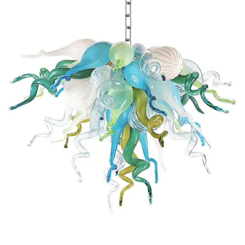 Chihuly Style Chandelier Hand Blown Glass Chandelier(Multi Colors)