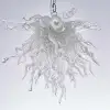 Hand Blown Glass Chandelier Chihuly Style Chandelier For Sale (clear)