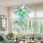 Chihuly Style Chandelier Murano Glass Light Pendant (Multi Color)