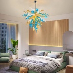 Murano Glass Light Pendant Chihuly Style Chandelier  (Multi Colors) 