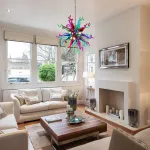 Sputnik Pendant Light Chihuly Style Chandeliers (Multi Colors)