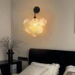 Globe Sconce Black Finish