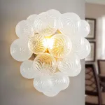 Globe Sconce Glass Globe Wall Lights 14"
