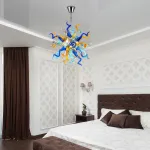 Sputnik Pendant Light Chihuly Style Chandeliers (Multi Colors)