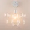 Globe Sconce White Finish