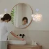 Globe Sconce White Finish