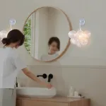 Globe Sconce White Finish