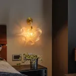 Globe Sconce White And Gold Finish