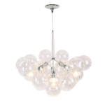 Modern Bubble Chandelier Cluster Style