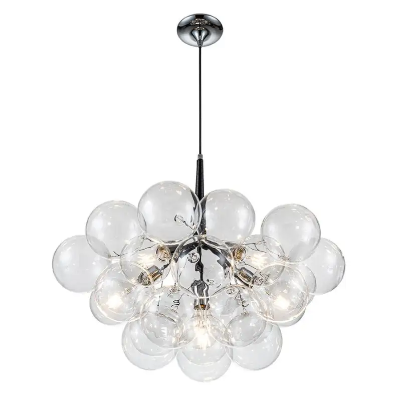 Modern Bubble Chandelier Cluster Style